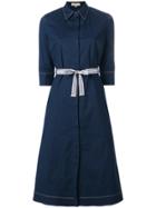 Fay Fay Shirt Dress - Blue