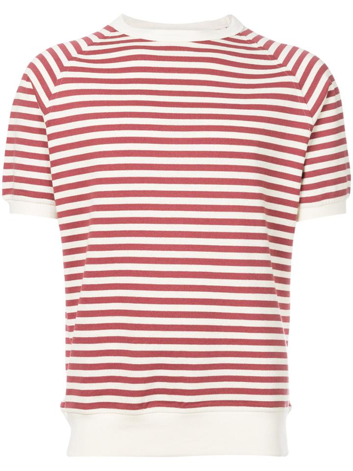 Doppiaa Striped T-shirt - Red