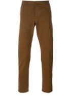 Ami Alexandre Mattiussi Classic Chinos, Men's, Size: 36, Brown, Cotton/spandex/elastane