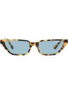 Vogue Eyewear Gigi Hadid Capsule Tortoiseshell Square Sunglasses -