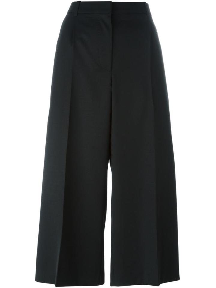 Alexander Mcqueen Wide Leg Cropped Trousers