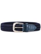 Estnation Classic Buckled Belt - Blue