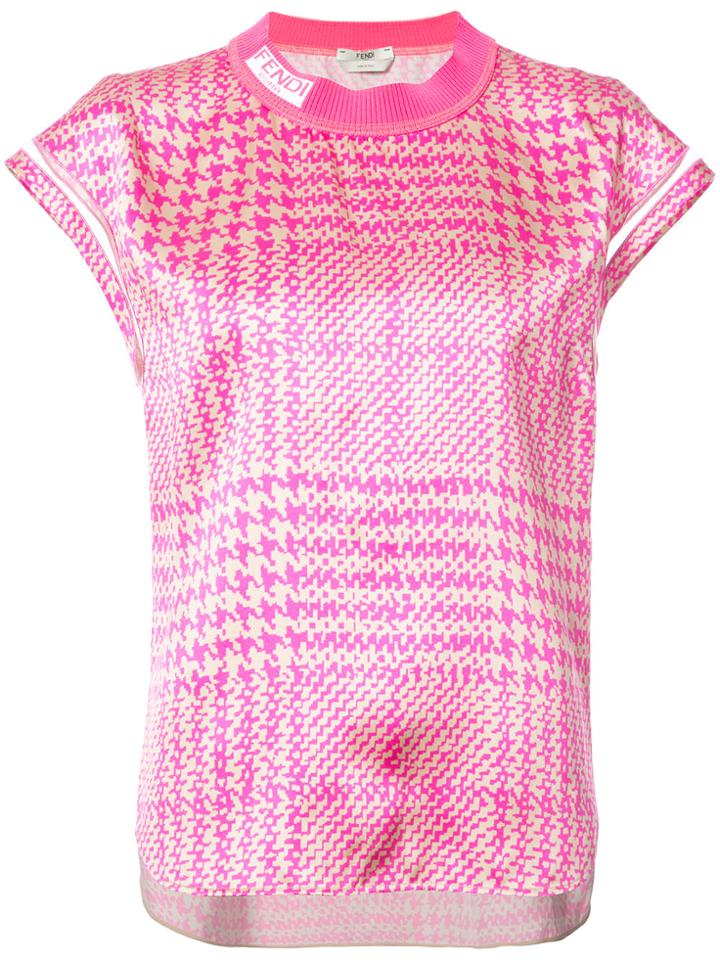 Fendi Short-sleeve T-shirt - Pink & Purple
