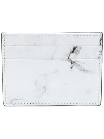 Vision Of Super Marble Cardholder - White
