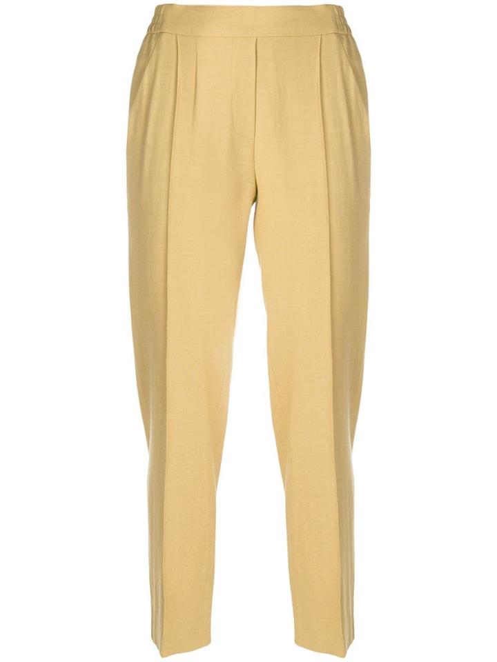 Etro Cropped Trousers - Brown