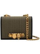 Alexander Mcqueen Small Jewel Satchel - Black
