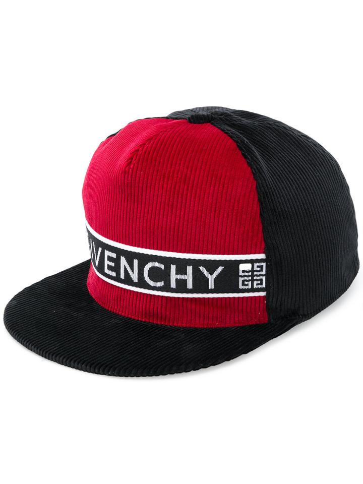 Givenchy 4g Colour-block Cap - Black
