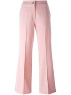 Vivetta Tailored Trousers, Women's, Size: 38, Pink/purple, Polyester/spandex/elastane/virgin Wool