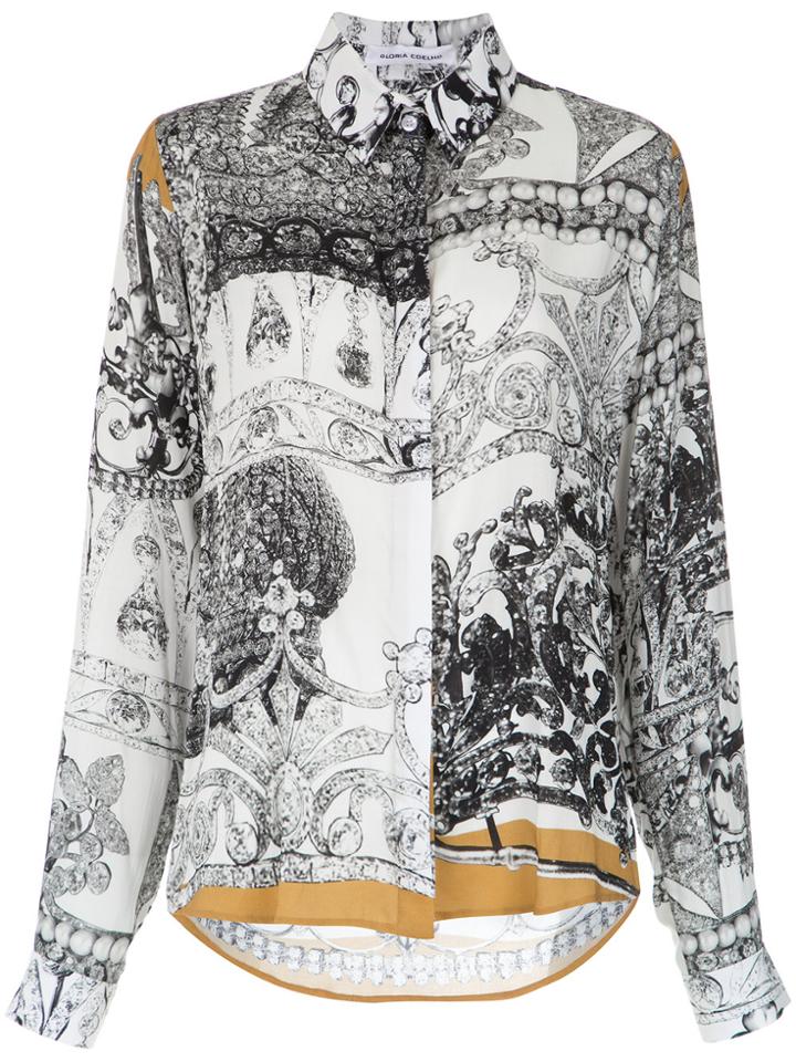 Gloria Coelho Printed Shirt - Unavailable