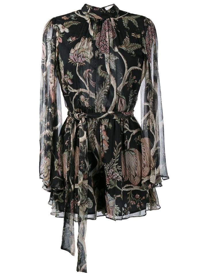 Zimmermann Floral Print Playsuit