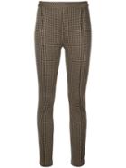 Rosetta Getty Skinny Fit Cropped Trousers - Brown