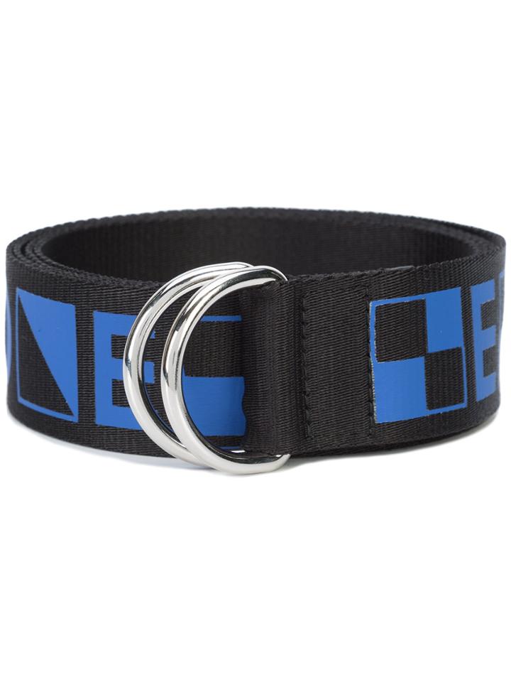 Proenza Schouler Pswl Graphic Belt - Blue