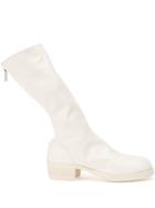 Guidi Knee Boots - White