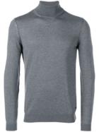 Boss Hugo Boss Turtleneck Knit Sweater - Grey