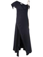 Monse Rope Tie Evening Dress - Blue