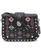 Coach - Embellished Grab Bag - Women - Leather/stone/metal - One Size, Black, Leather/stone/metal
