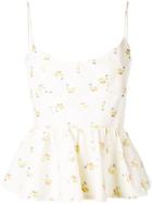 Markarian Spaghetti Strap Top - White