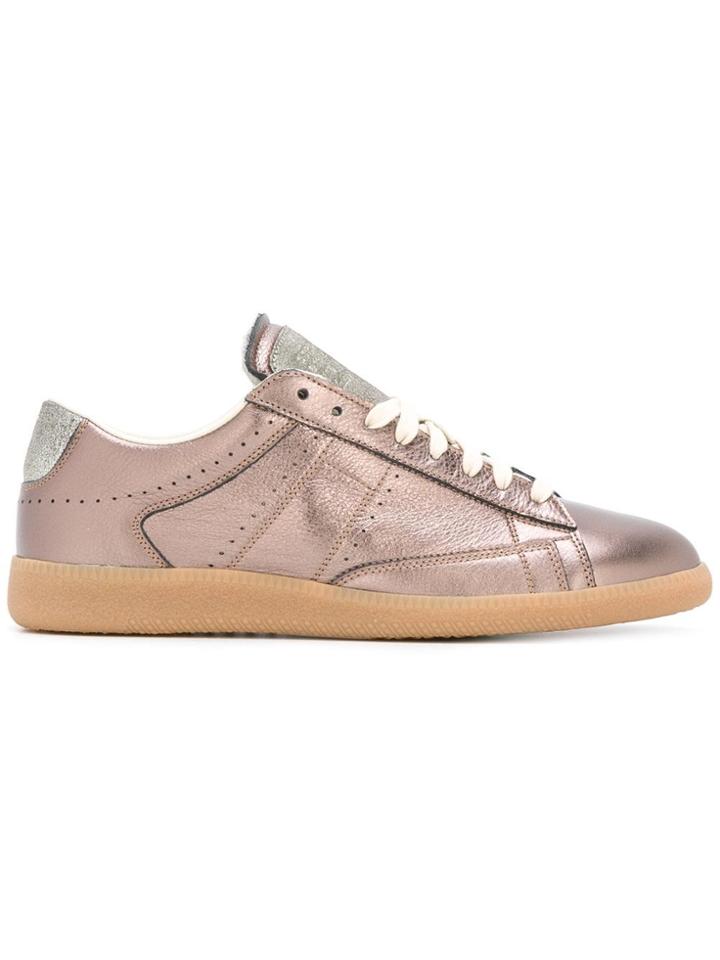 Maison Margiela Metallic Low-top Sneakers