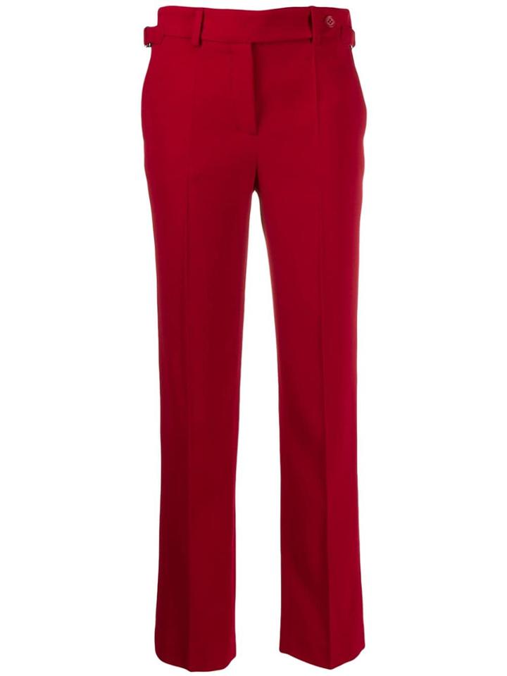Red Valentino Buckled Slim Trousers