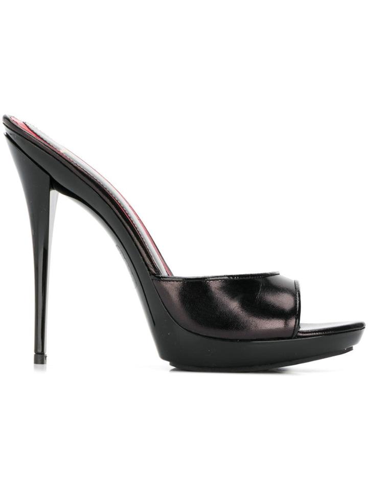 Maison Ernest Passion 140 Sandals - Black