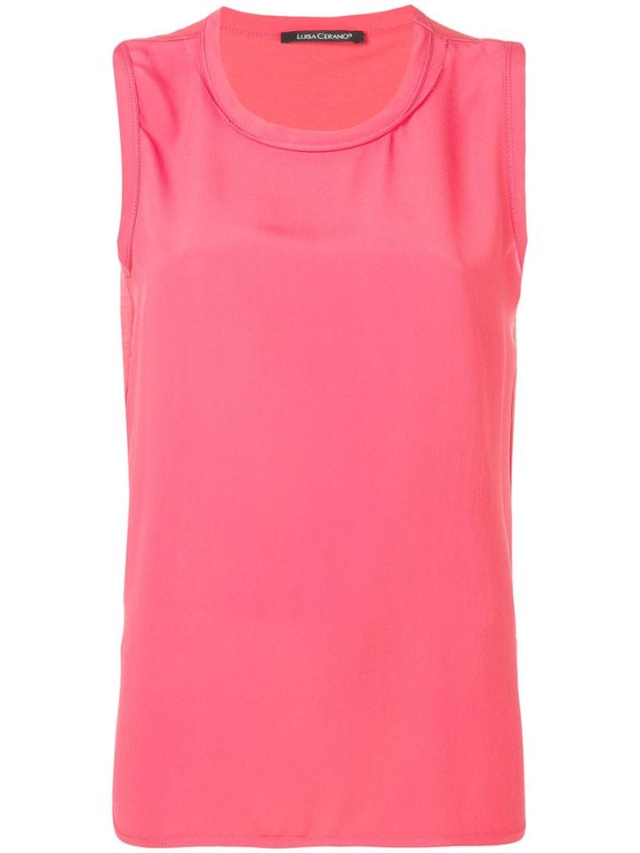 Luisa Cerano Vest Top - Pink