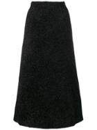 Sonia Rykiel Shimmer Midi Skirt - Black