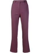 Etro Slim-fit Trousers - Pink & Purple