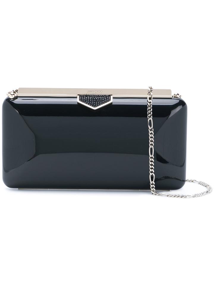 Jimmy Choo Rectangle Clutch Bag - Black