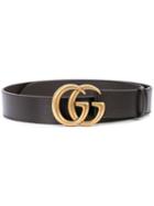 Gucci Double G Logo Belt - Black