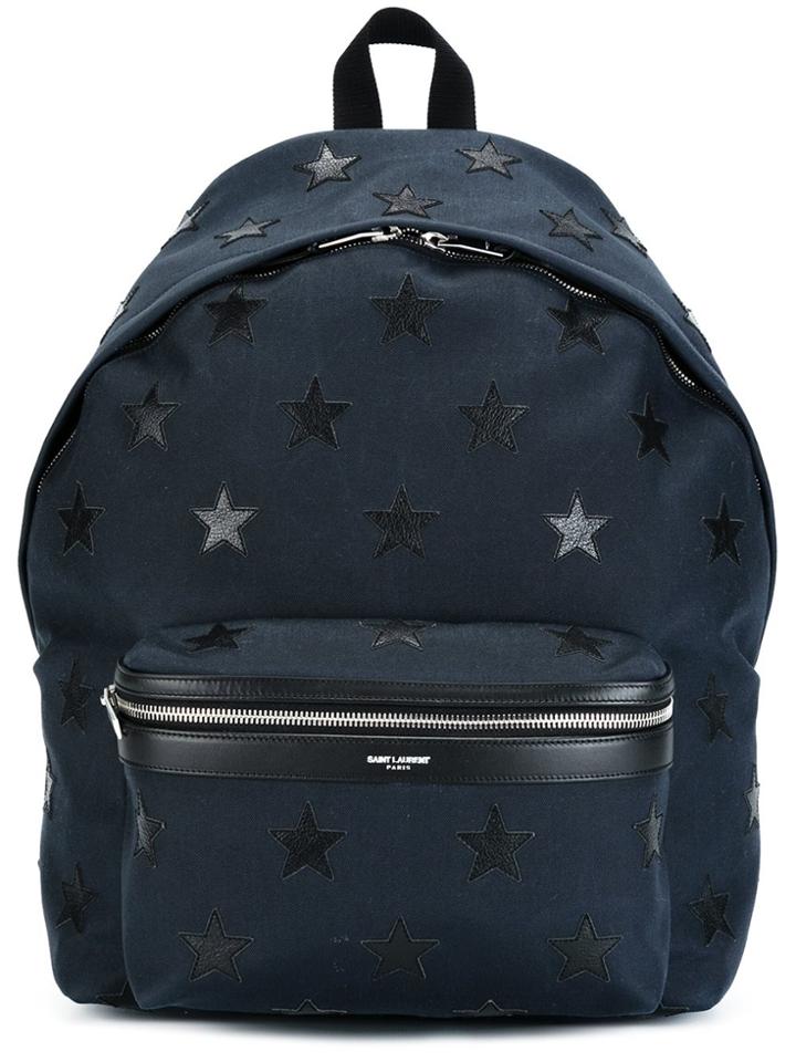 Saint Laurent 'city California' Backpack - Blue