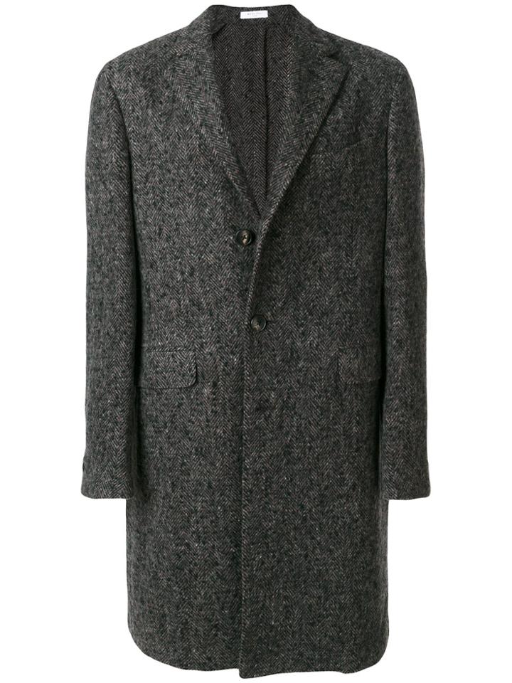 Boglioli Single Breasted Coat - Grey
