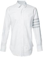 Striped Sleeve Shirt - Men - Cotton - 3, Grey, Cotton, Thom Browne