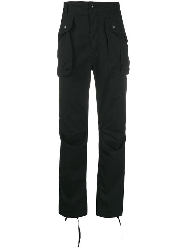 Engineered Garments Straight-leg Cargo Trousers - Black