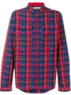 White Mountaineering Checked Button Shirt - Red