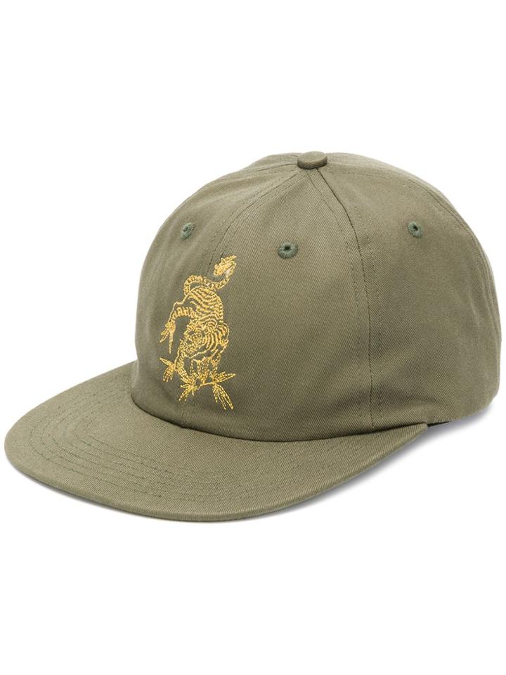 Maharishi Tiger 6 Panel Cap - Green