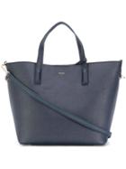 Dkny - Top-handle Tote - Women - Leather - One Size, Blue, Leather