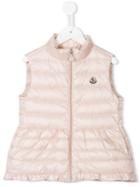 Moncler Kids Zipped Vest, Girl's, Size: 8 Yrs, Pink/purple
