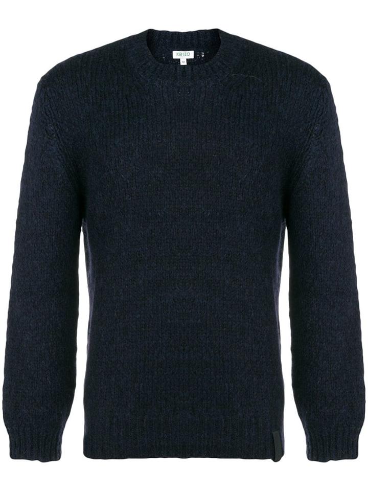 Kenzo Chunky Knit Sweater - Blue