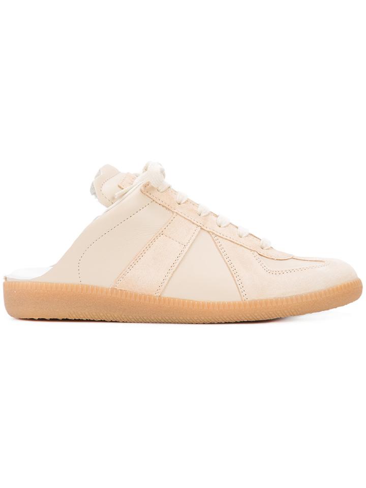 Maison Margiela Replica Backless Slip-on Sneakers - Nude & Neutrals