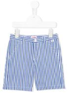 Il Gufo Striped Shorts, Boy's, Size: 8 Yrs, Blue