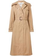Gucci Double-breasted Belted Coat - Neutrals
