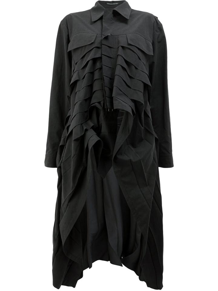 Yohji Yamamoto Asymmetric Jacket - Black