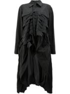 Yohji Yamamoto Asymmetric Jacket - Black