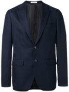 Boglioli Two Button Blazer, Men's, Size: 50, Blue, Wool/acetate/cupro