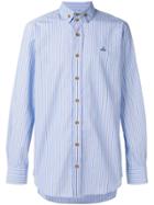 Vivienne Westwood Striped Button-down Shirt - Blue