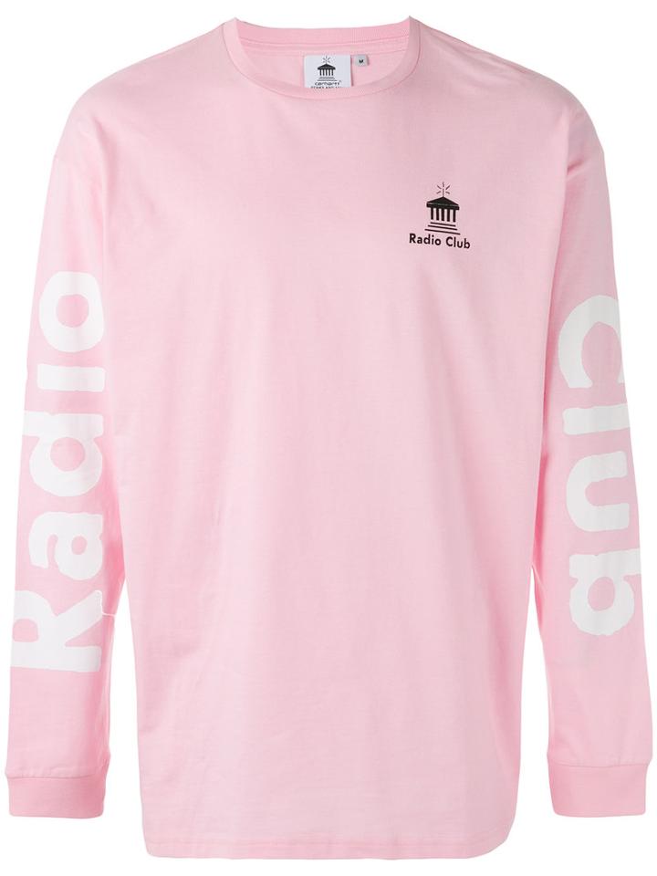 Carhartt - Pam X Carhartt Wip Radio Club Athens T-shirt - Men - Cotton - S, Pink/purple, Cotton