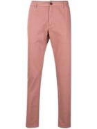 Department 5 Straight Trousers - Pink & Purple