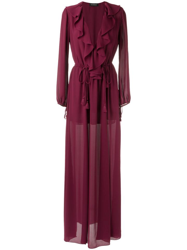 Olympiah Ruffle Gown - Unavailable