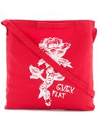 G.v.g.v.flat Printed Shoulder Bag - Red