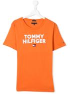 Tommy Hilfiger Junior Logo T-shirt - Orange